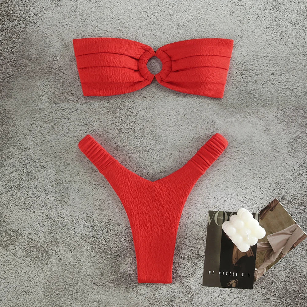 Micro Push-Up Bikini – Sexy Brazilian Style für Strand & Pool